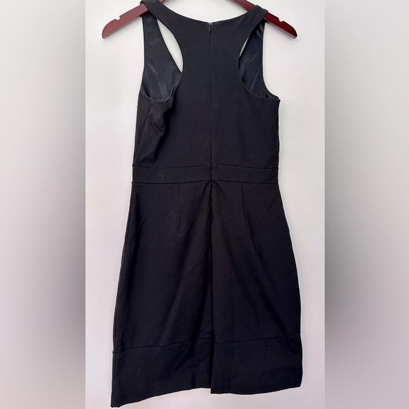 Cynthia Rowley Black Razor Back Stretch Dress - Picture 2 of 3